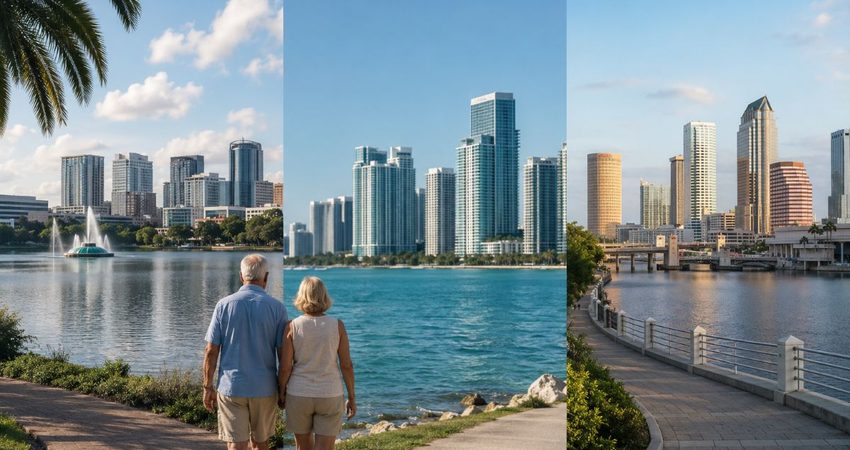 Florida arrasa en Estados Unidos: tres de sus ciudades son las mejores para jubilarse ciudades para jubilarse