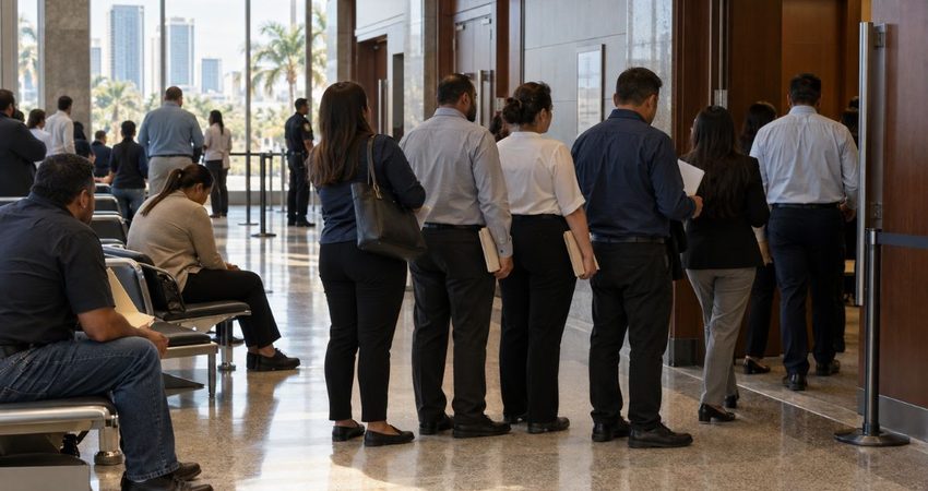 Madrugada y largas filas en Miami: cubana con I-220A cuenta su experiencia tras acudir a la corte de inmigración corte de inmigracion