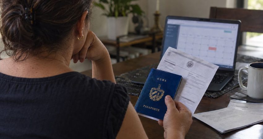 “No se confíen”: cubana con I-220A consulta el estado de su proceso migratorio y se sorprende con lo que apreció cubana I-220A