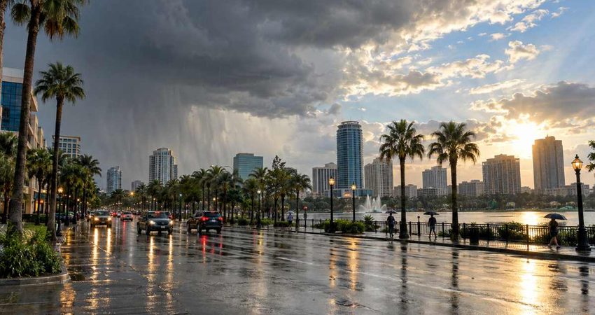 Frente frío llegará a Florida tras varios días de calor y fuertes lluvias frentefrioflorida