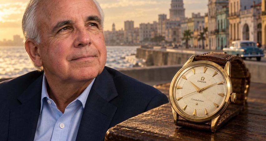 «Mi papá llegó con 10 dólares y dos relojes»: Carlos Giménez cuenta la historia de la joya familiar que recuperó años después gimenezomega