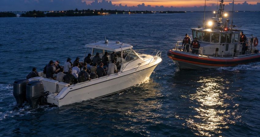 Identifican al cubano y otros acusados que estaban en la lancha interceptada con migrantes frente a Key Largo inmigrantes ilegales