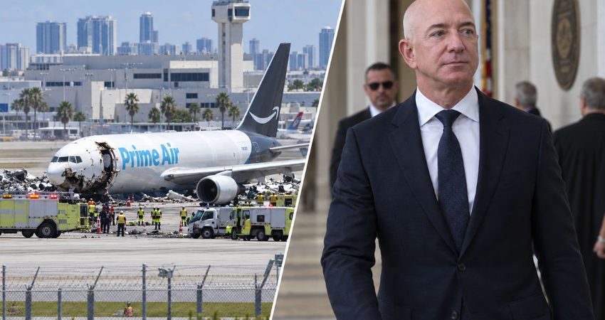 Jeff Bezos reaparece en Corte de Miami-Dade en plena crisis por el accidente del avión de Amazon jeff bezos