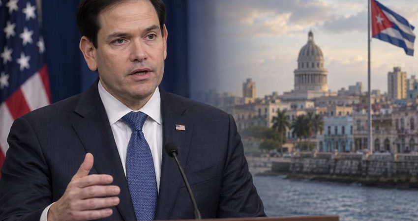 Marco Rubio abre una puerta a figuras del régimen cubano si aceptan cambiar el rumbo del país marcorubio-cuba