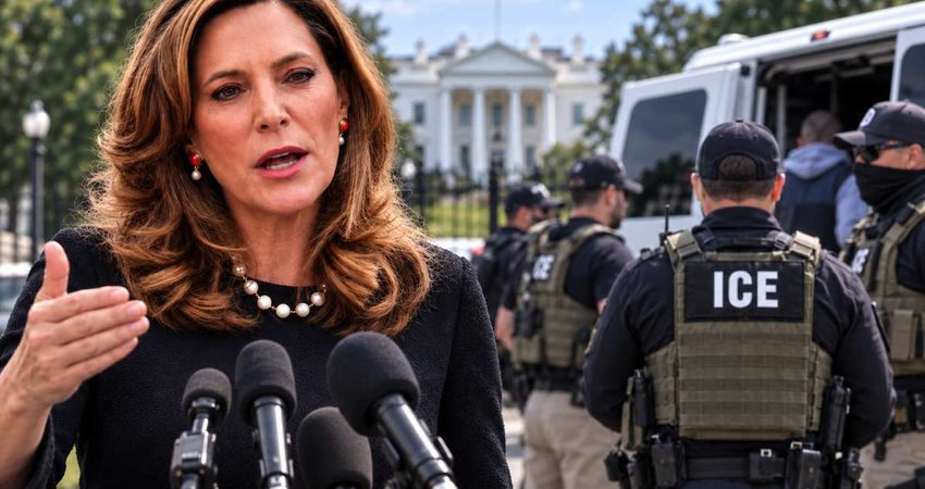 DHS responde con dureza a María Elvira Salazar: “No habrá amnistía, ni ahora ni nunca” mariaelvira