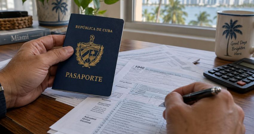Nueva pregunta en la declaración de impuestos: el IRS quiere saber quién puede trabajar legalmente pasaporte