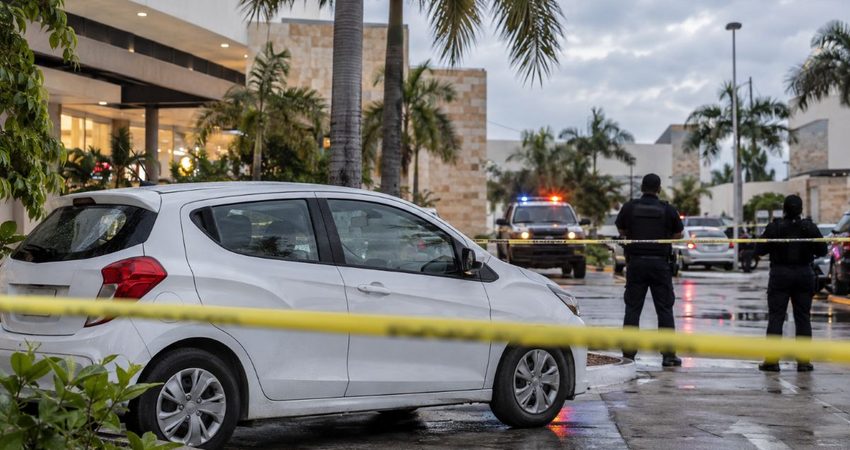 Ataque directo en el centro de Cancún deja muerto a dentista y excoach universitario Jesús “Apache” Medina policía de mexico
