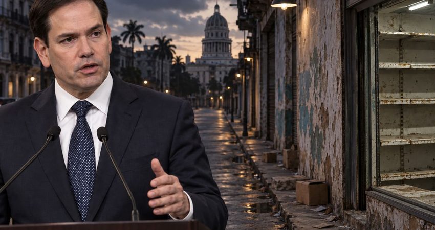 “No vamos a seguir permitiéndolo”: Marco Rubio advierte al régimen cubano y lo responsabiliza por el sufrimiento del pueblo cubano rubio