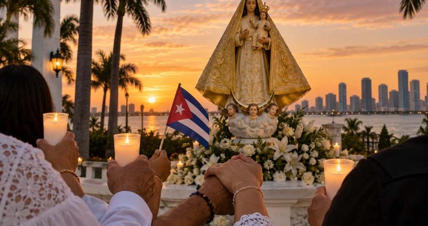 Cubanos piden a la Virgen de la Caridad salud, libertad y un futuro mejor virgencaridad1