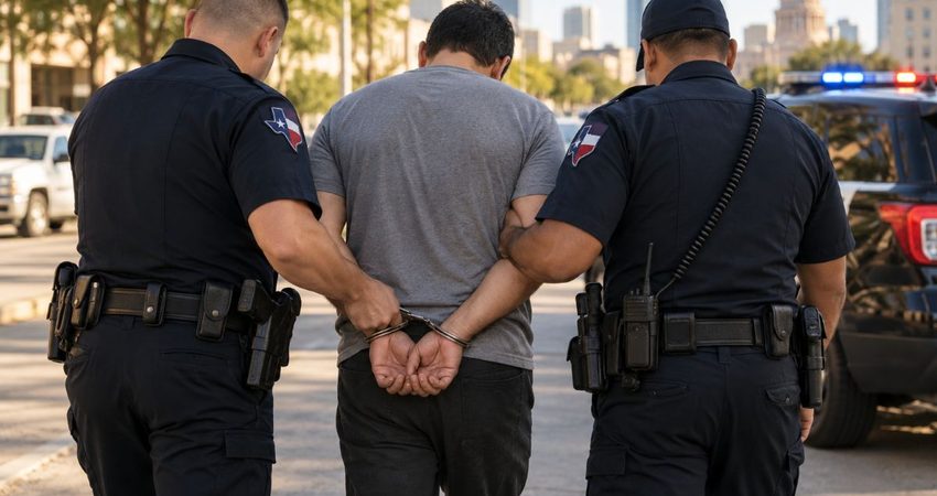 “Esclavitud moderna” en EE.UU: cubano recibe 17 años y medio de prisión por someter a explotación laboral a tres mujeres Arresto con esposas en Texas