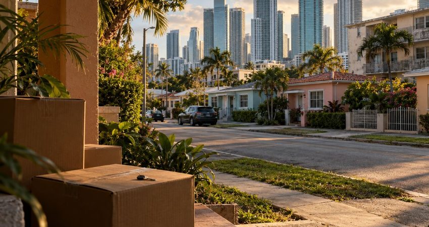 Miami se encarece: Comprar una casa en el área exige más de 171.000 dólares anuales por hogar Cajas y llaves bajo Brickell
