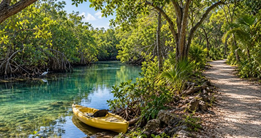 Tu próximo día libre en Miami puede empezar en uno de estos cinco destinos verdes Escapada verde entre manglar y sendero
