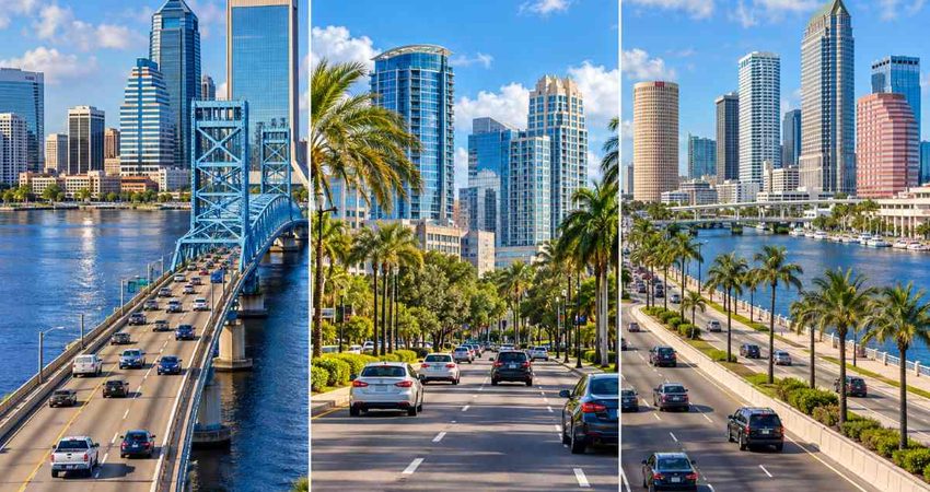 Tres ciudades de Florida destacan entre las 20 mejores ciudades de Estados Unidos para conducir Florida’s Top Cities for Drivers