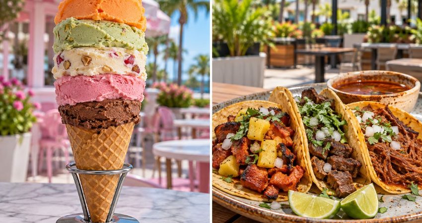 Helados de cinco sabores y tacos de birria: dos nuevas aperturas llegan a Miami-Dade Gastronomía