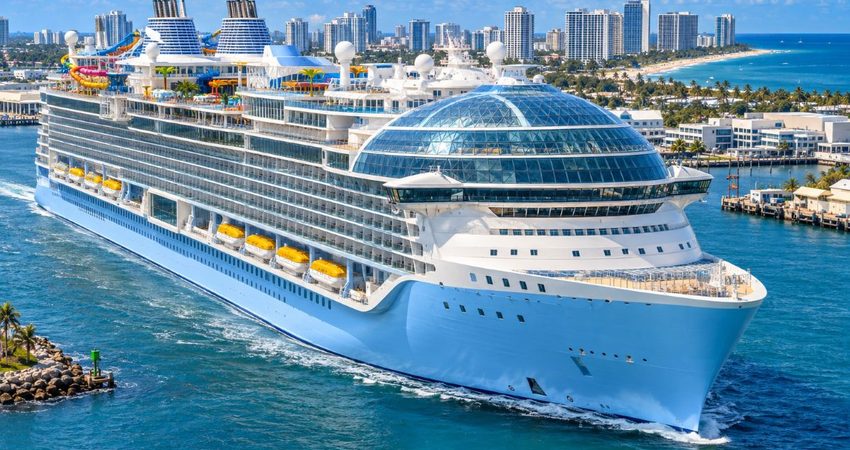 Una ciudad flotante llega a Fort Lauderdale: así es el gigante que hará historia en Port Everglades Gigante marítimo en Port Everglades