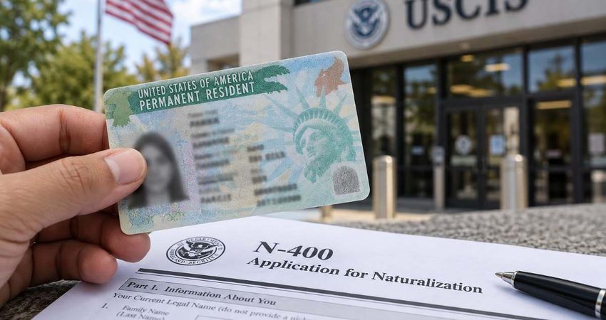 Extranjero con Green Card demanda a USCIS por demoras en el proceso de ciudadanía Green Card and Naturalization Paperwork
