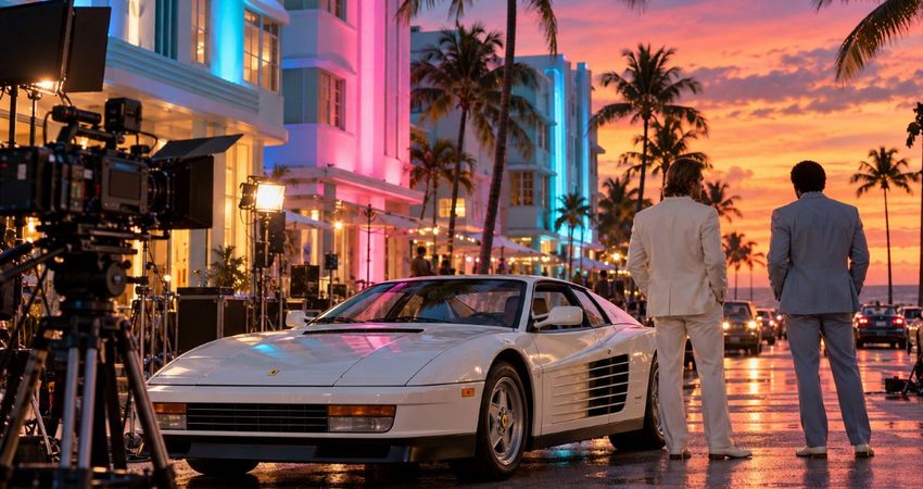 Miami-Dade aprueba más de un millón de dólares para “Miami Vice ’85”: estas son las condiciones Miami Vice '85 en Ocean Drive