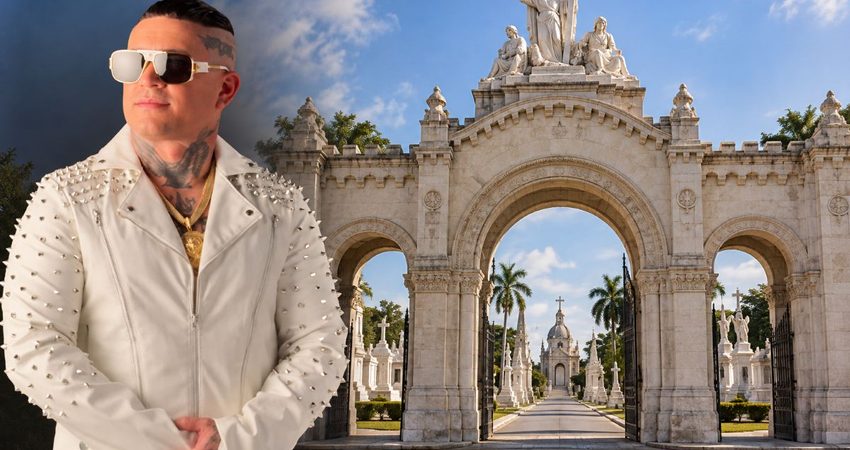 Osmani García revela un doloroso drama familiar: su prima murió tras dar a luz y no pudo despedirla Osmani García ante el Cementerio de Colón