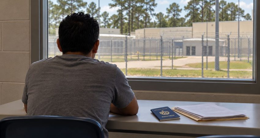 “¿Por qué esperar tanto tiempo recluidos?”: inmigrante cubano detenido en Texas cuestiona la demora de su caso pese a no tener antecedentes criminales Pasaporte cubano sobre la mesa