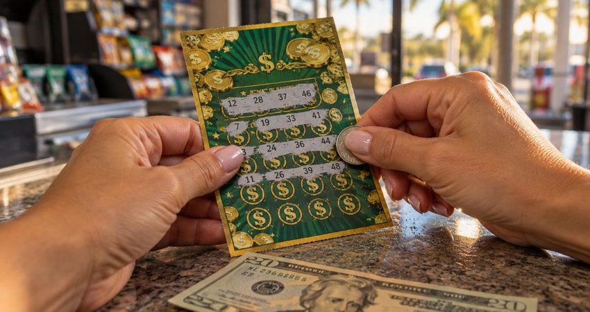 Residente de Tampa gana $5 millones: esto es lo que recibirá al elegir el pago único Raspadito verde y dorado con premio millonario