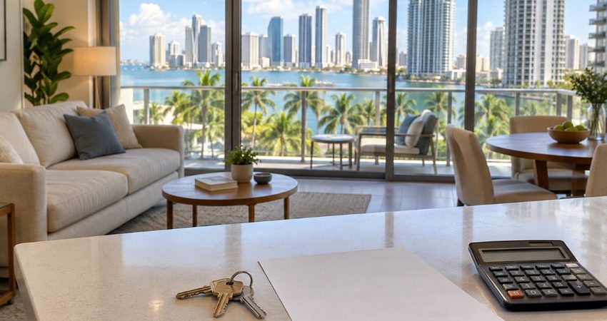 Miami baja sus rentas y aun así permanece entre los mercados más costosos de Estados Unidos Renta en Miami_ llaves y calculadora