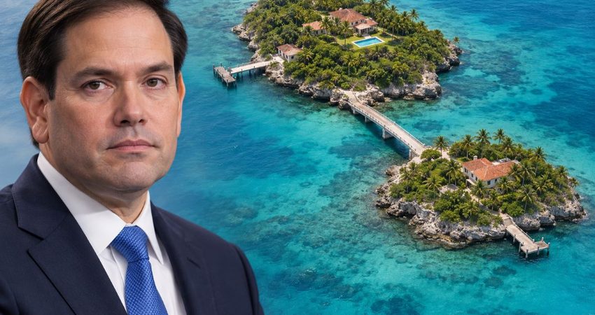 Cayo Piedra: el refugio ligado a Fidel Castro que denuncia marco Rubio y vuelve a incomodar al régimen de La Habana Retrato de Rubio y cayos caribeños