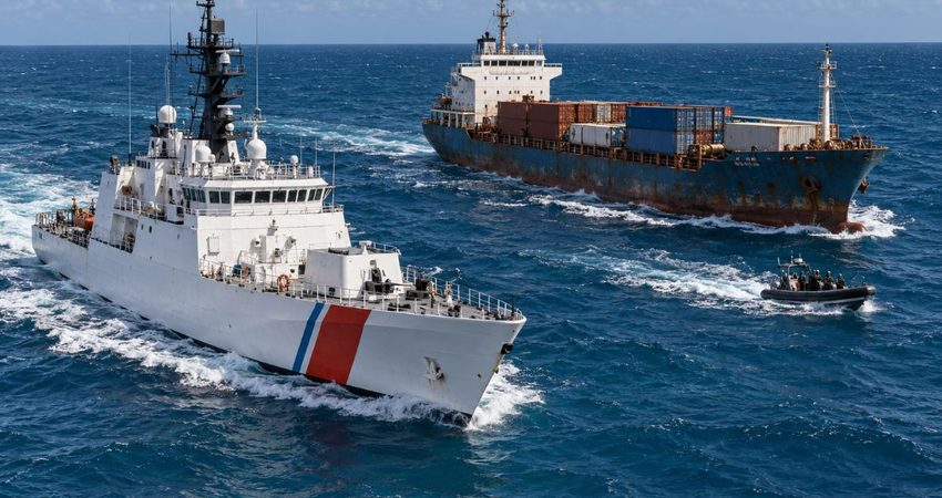 Continua la presión sobre el régimen cubano: Guardia Costera de EE.UU intercepta buque mexicano con combustible que pretendía llegar a la isla barcos