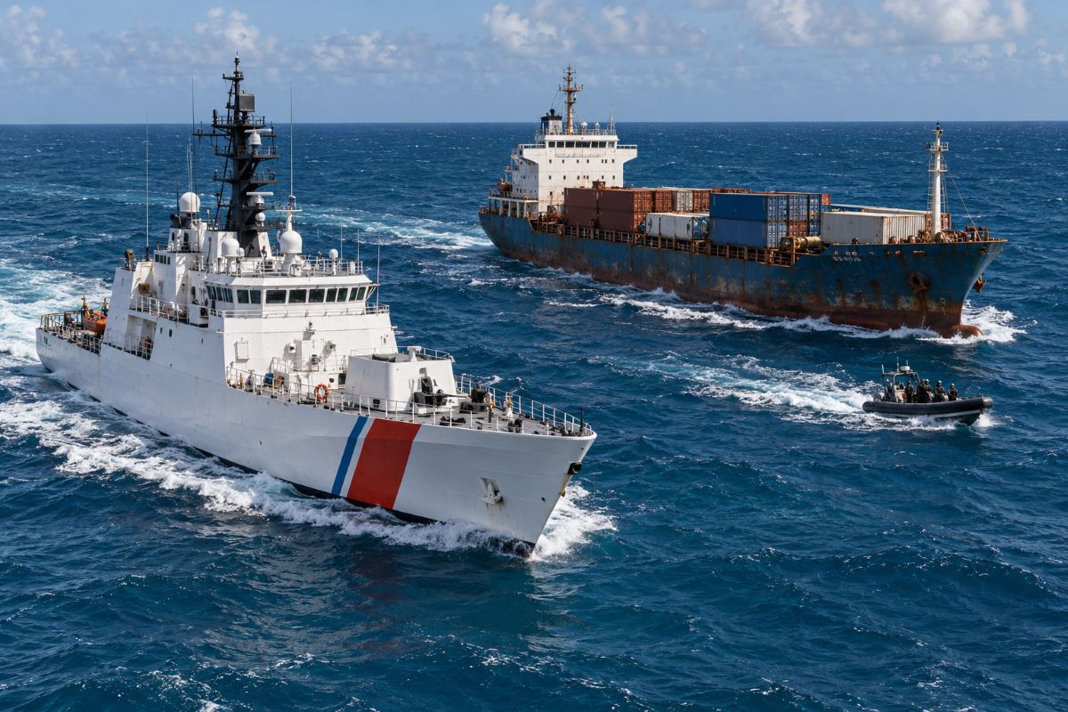 Photo: Cuba en Miami US Coast Guard intercepts motor vessel Grace carrying fuel to Cuba