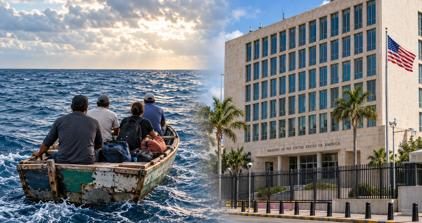 Embajada de EE.UU. advierte a los cubanos sobre las salidas por mar: “No arriesgues tu vida” embajadaeeuucubabalseros
