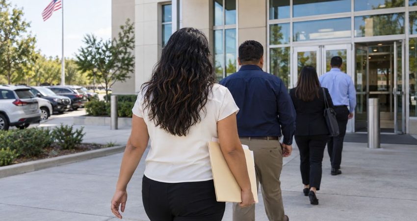 Cubana relata su experiencia tras acudir a la corte y cuestiona rumores en redes "No tienen que dormir allí" inmigranste
